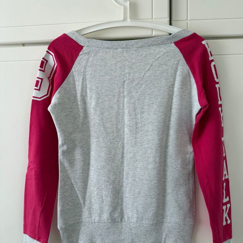 Bodytalk Long-Sleeve Shirt Used, Red Gray, Size S