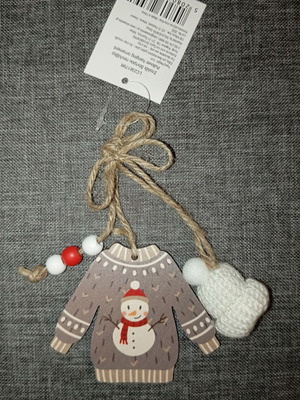 Christmas wooden ornament new
