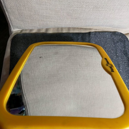 Kid mirror used, yellow