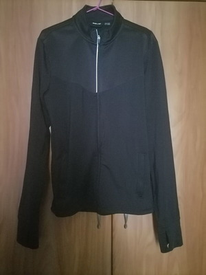 Men's black athletic jacket, size Small