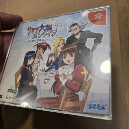 Sakura Wars Online Elegant Days in Paris Sega Dreamcast new