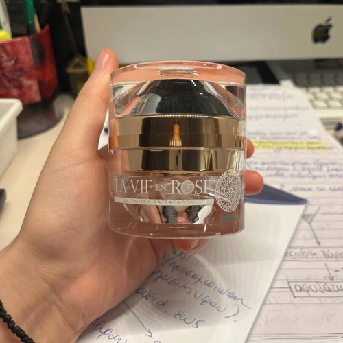 La vie en rose empty packaging like new, gold elegance, miracle eyes and lips, white diamond cream