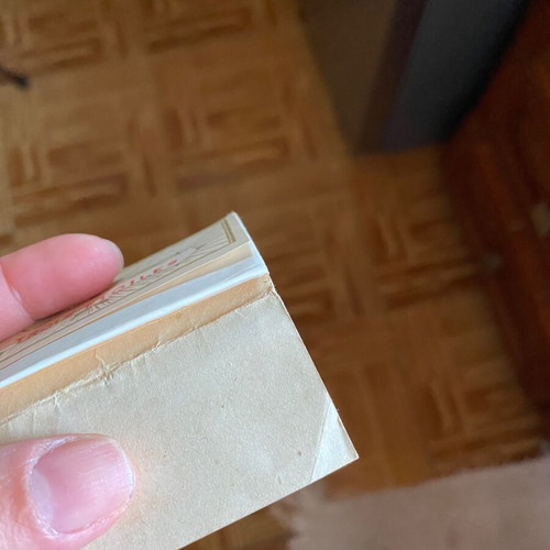 MDV vintage rolling papers used, Qualité Extra Trois Etoiles