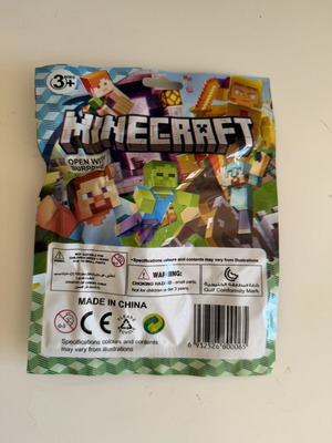 Minecraft secret surprise bag, random design, 1 piece