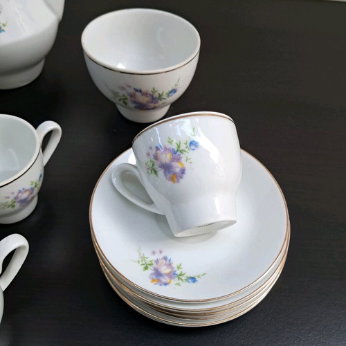 Coffee serving set with jug in excellent condition