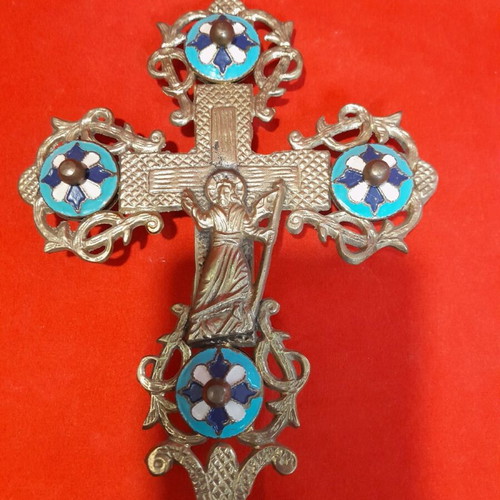 Bronze cross new, 30 cm height