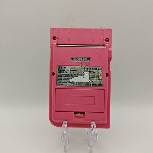 Gameboy Pocket Nintendo used handheld console pink