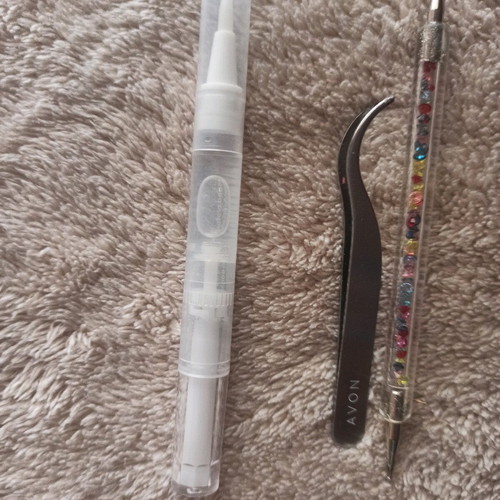 Various nail products like new
