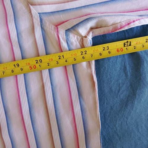Men's L Upgrade shirt like new, beige multicolor