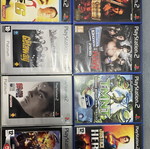 PlayStation 2 console with games