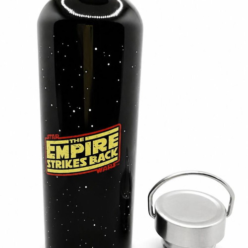 Star Wars The Empire Strikes Back Metal Bottle like new, black
