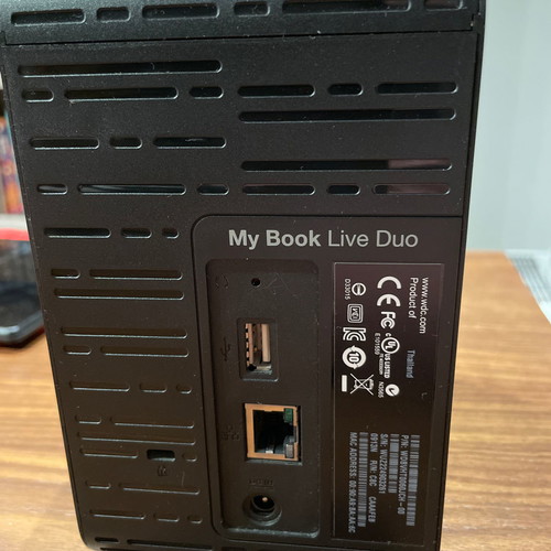 WD My Book Live Duo 6TB NAS storage