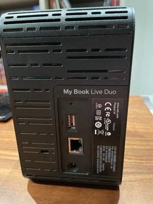 WD My Book Live Duo 6TB NAS storage