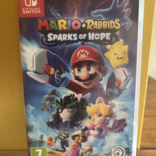 Super Mario Sparks of Hope Nintendo Switch game, excellent condition