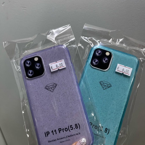 iPhone 11pro cases new, pack of 4 with glitter