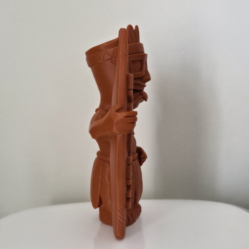 Tiki 3D figure like new, Welcome print, 9x5x15cm