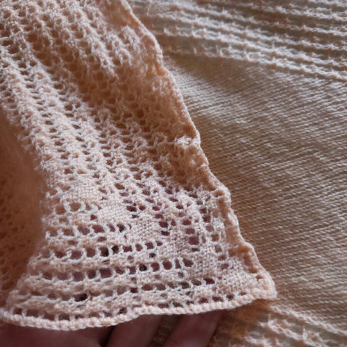Woolen women's scarf like new, orange