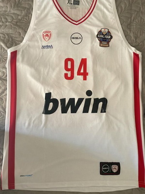 Ολυμπιακός επετειακή φανέλα Euroleague F4 Αθήνα καινούργια με καρτελάκια
