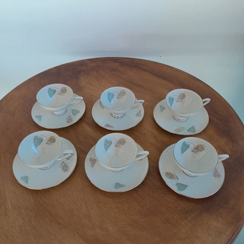 Porcelain cups Alka Bavaria, 6 pieces, like new