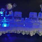 Φωτιζόμενη χριστουγεννιάτικη φιγούρα Merry Christmas σαν καινούργιο