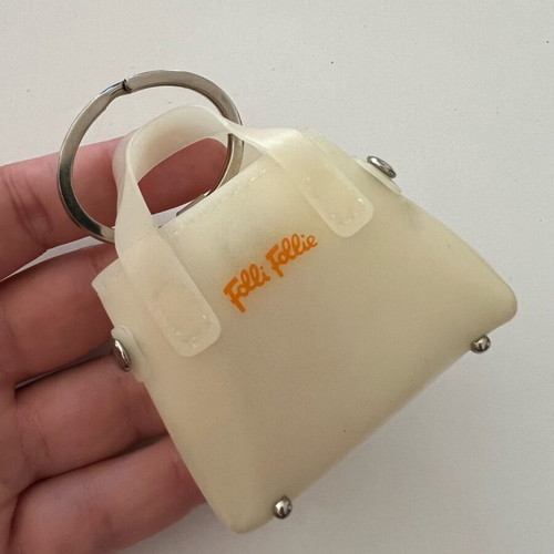 Folli Follie vintage keychain in bag shape like new