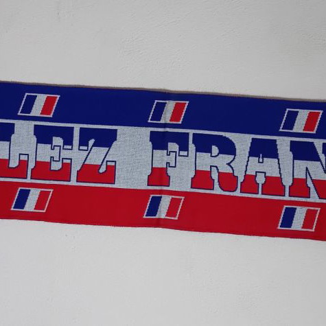 Collectible knitted scarf for France new