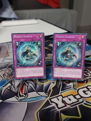 Mirror Barrier Secret Rare κάρτα καινούργιο