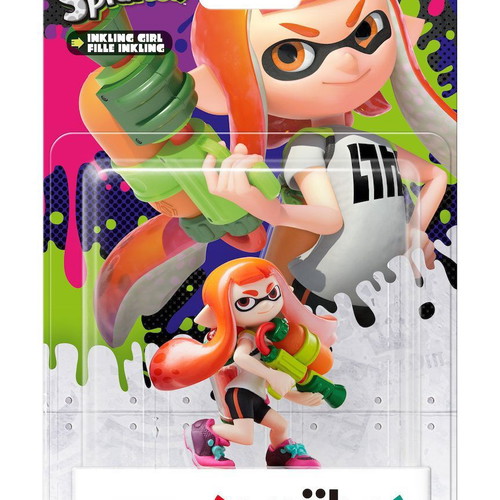 Nintendo Amiibo Figurine Inkling Girl Splatoon for Switch new