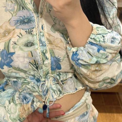 Zini boutique set like new, blue, size L