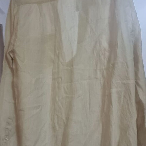 Oxford Company linen shirt size M like new beige