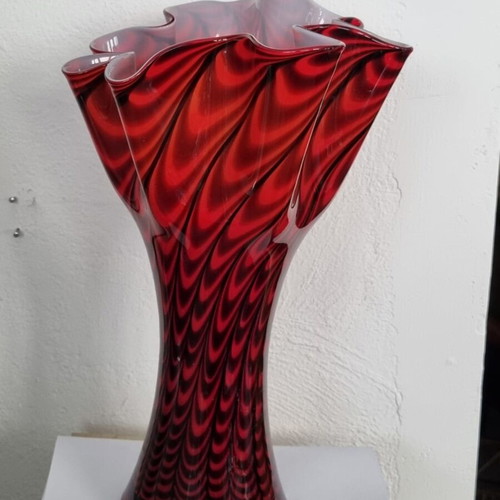 Βάζο Murano Style Glass Leopard μεταχειρισμένο