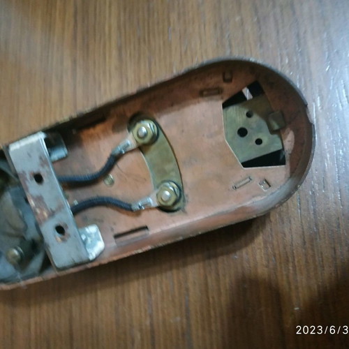 Room thermometer used, very old, made in America