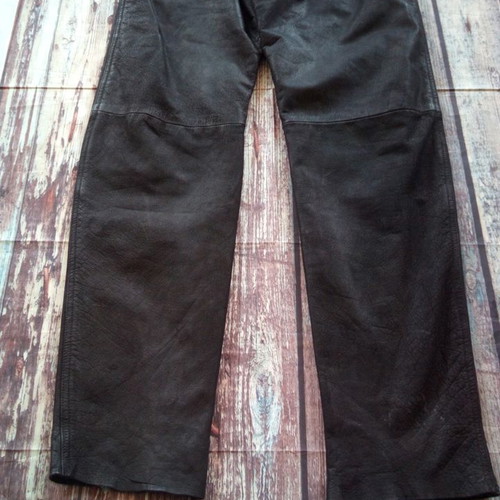 Modeka leather motorcycle pants used, size 34