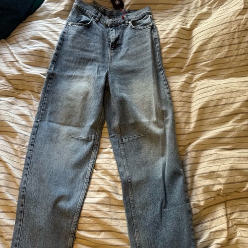 Trendyol high-waisted jeans new, size small, blue