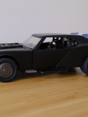 Spin Master Batman Batmobile with figure, used