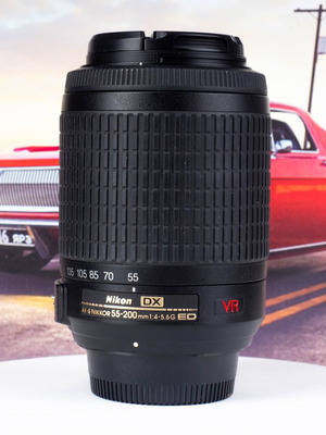 Nikon 55-200mm τηλεφακός ζουμ μεταχειρισμένος