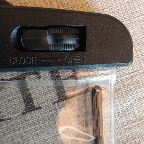 Transparent waterproof mobile phone case
