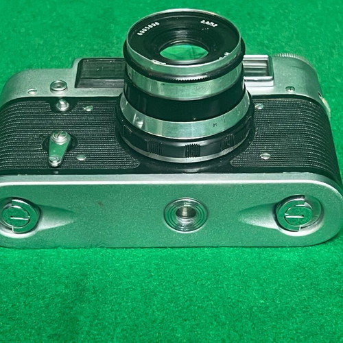 FED 4 rangefinder camera used with Industar-61 lens