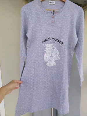 Amelie women's nightgown used, 100% cotton, length 85 cm