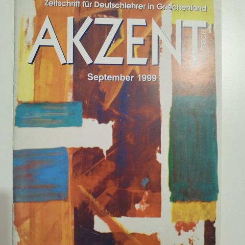 Akzent magazines set 1997–1999 like new, German teaching in Greece