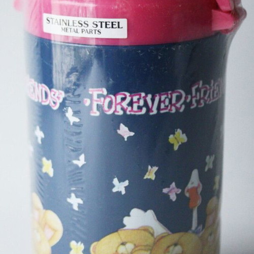 Vintage Forever Friends Kids Water Bottle Lion Star new
