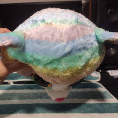 Beanie Boos Large Plush Cat by Ty like new with scratched eyes