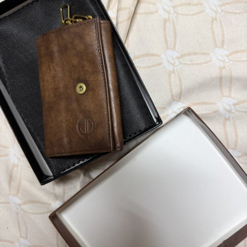 Key wallet, brown
