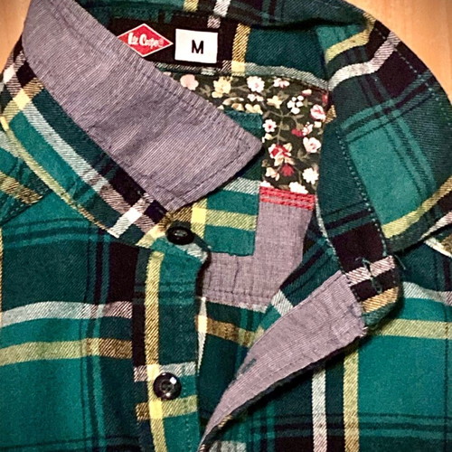 Lee Cooper plaid shirt like new Medium with Energie hat gift