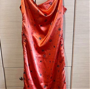 Φανταστικό bronze φόρεμα με ρυθμιζόμενο μήκος