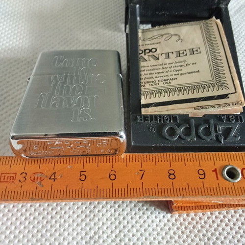 Zippo lighters set of four like new