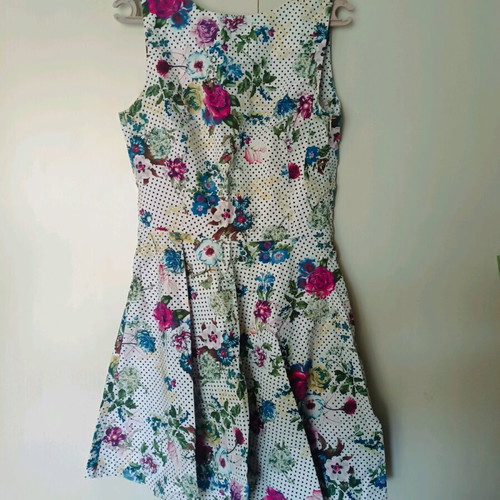 MY TIFFANY women's floral dress size large like new multicolor