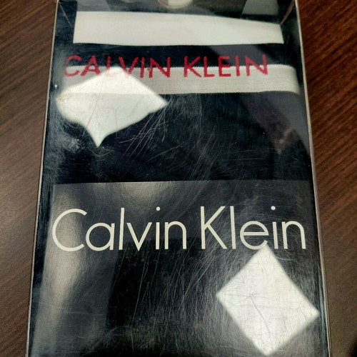 Calvin Klein men's briefs size S new, pack of 2, black and white
