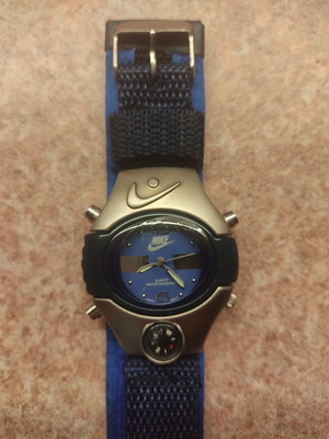 Nike Adventure Team Vintage Watch with Compass, like new