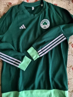 Panathinaikos Authentic Adidas Training Sweatshirt 2023-24 Like New